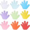72 Pieces Hand Cutouts Paper Hand Shape Cut-Outs Assorted Color Handprint Shape Cutouts Blank Creative Paper Cutouts for Kids DIY Craft Art Project