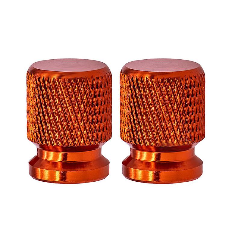 

Tire Valve Stem Caps, Anodized Aluminum Wheel Valve Covers Accessories, Universal For Cars, Suvs, Bikes, Trucks And Motorcycles помаранчевий