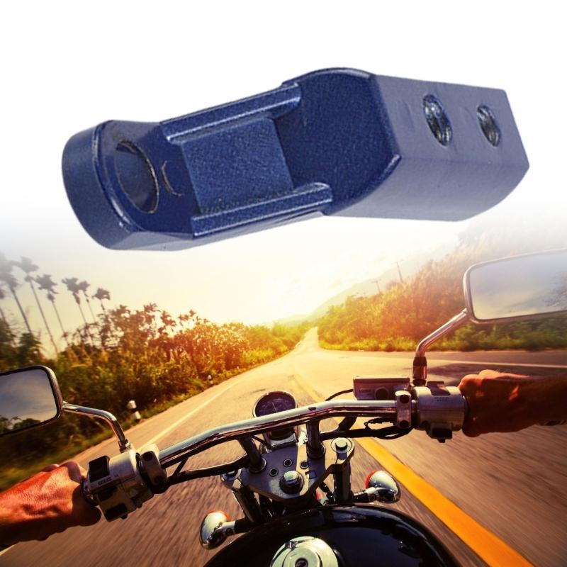 Adjustable Bike Phone Holder Support Extension Rod Aluminum Construction Universal Quick Tool Less Setups Anti Slip Grip