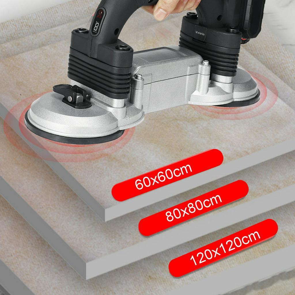 200KG 30000r/min Tile Machine 1500W Tiles Vibrator Suction Cup Automatic Floor Vibrator Leveling Tool for 60-120CM Ceramic Floor