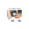 Sanwa Direct Gadget Pouch, Semi-Hard Case, Fits 133-inch Laptops, with Divider, Lightweight (720g),