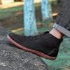 Minimalist High-top Casual Sports Shoes Wide Toe Breathable Walking Flat Shoes Ankle Boots Gym Outdoor Training Shoes