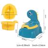 Detachable Kids Toilet Seat Portable Potty Toilet for 6M to 6T Boys & Girls Removable Training Toilet Seat Split Design