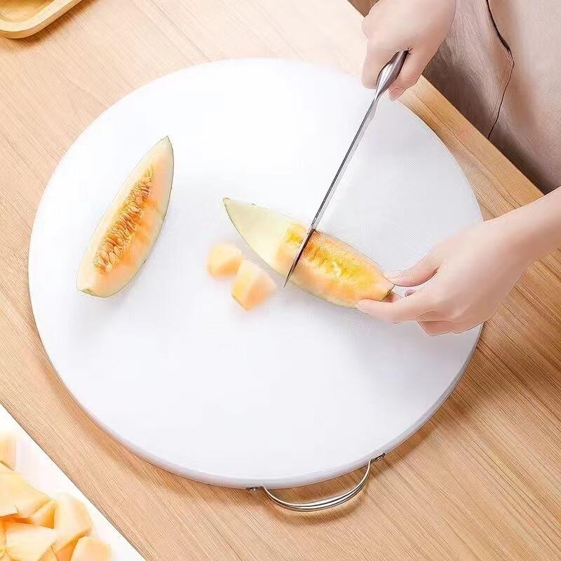 Thickened Food-Grade PE Round Cutting Board