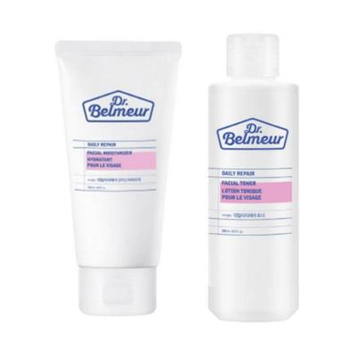 Dr. Ensemble de réparation quotidienne Belmeur: Crème hydratante 120 ml + Tonique 200 ml