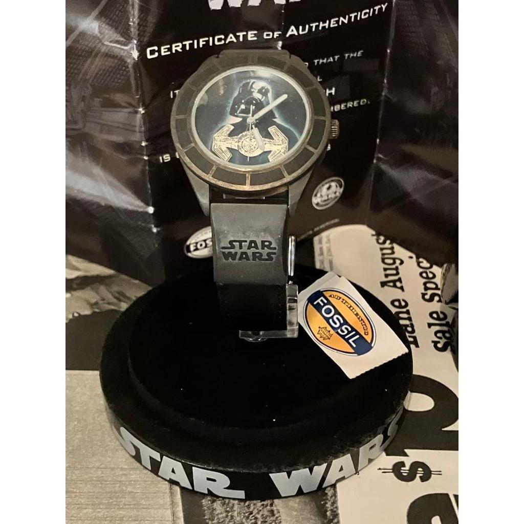 Used FOSSIL Star Wars Darth Vader Watch Limited Model