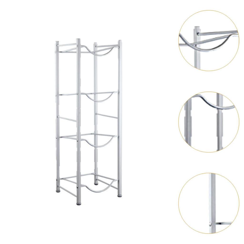 5 Gallon Water Bottle Holder Shelf Dispenser Stand Water Bottle Storage Rack
