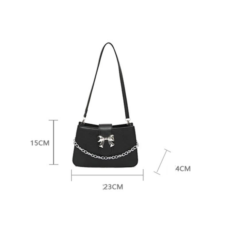 Korean Style Girl Princess Bag Cute Sweet Bow Chain Crossbody Bags for Girls Bowknot Hand Bags Purses and Handbags Gift KTB