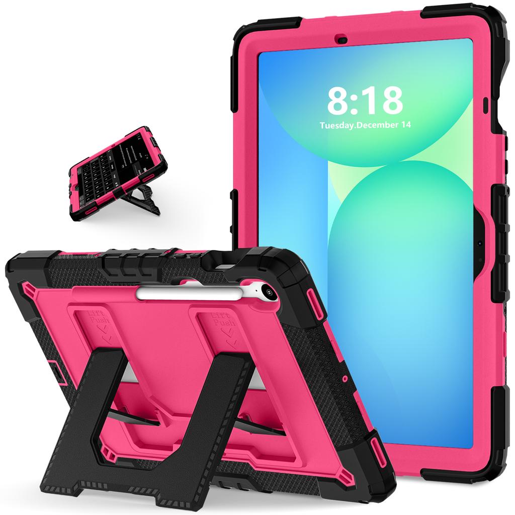 Stand Case for Samsung Tab S10 Lite S9 FE Tab A11 A9 Plus A9+ A11+ Tablet Case Heavy Duty Thick Shockproof Hard Cover