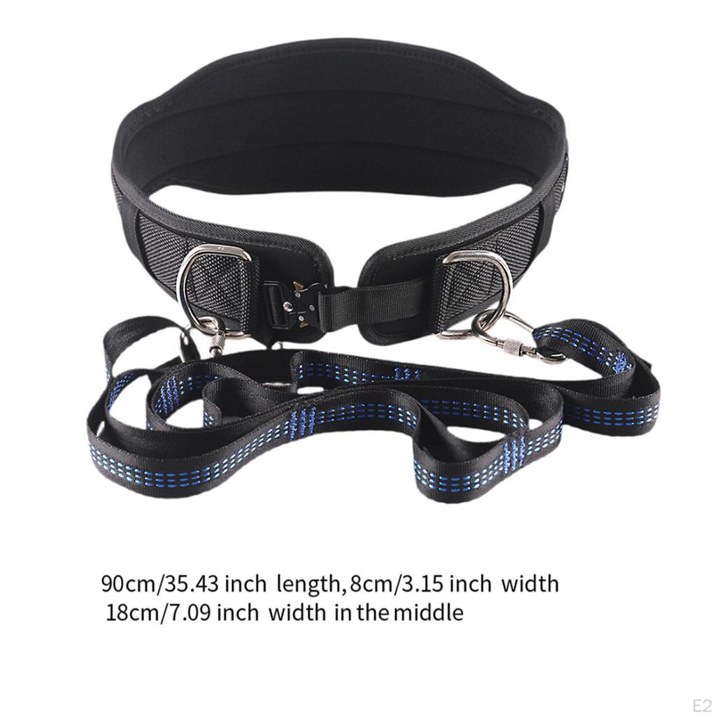 Verstellbarer Dipgürtel für Gewichtheben mit Rückenstütze Männer und Frauen