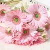 Artificial Gerbera Daisies Flower Decorative Faux Gerbera Bouquet for Home Decoration Wedding Bouquets
