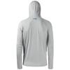 Bassdash Hooded Fishing with Face Sun Long Sleeve Men's UPF50+ T-Shirt Mask, Protection, (Cool Gray, XL)