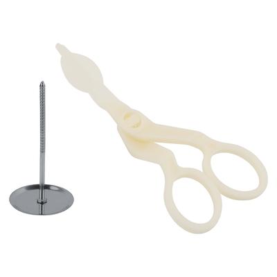 Plastik Blumenherstellung Kuchen Transfer Fondant Zuckerhandwerk Schere Gebäck Dekorationswerkzeug