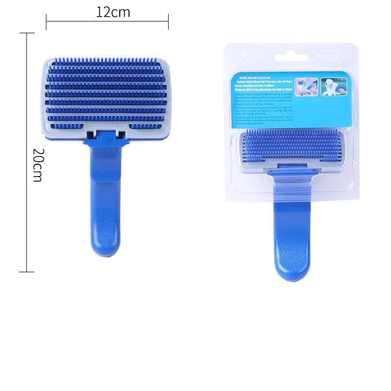 Self Cleaning Pet Grooming Brush for Cats Dogs Remove Hair Massage Multi Purpose Beauty Tool Chihuahua Pug Supplies
