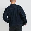 Levis Denim Jacket With Pockets Men Outerwear Dark-Blue 72334-0557