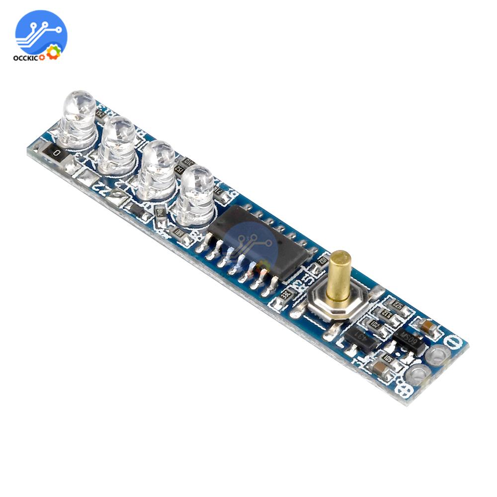 BMS 1S 2S 3S 4S Lithium Battery Capacity Indicator Board Power Level Indicator For 18650 Lithium Battery Charger DIY