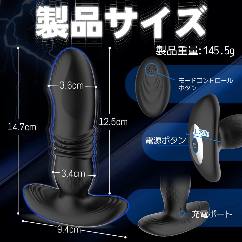 Lovekil Anal Vibrator Dildo for Men Prostate Anaru Development Men Anaru Vibe Prostate For Men Female Orgasm Anal Dildo Piston Vibrator Anal Plug