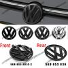1pcs ABS 135mm Car Front Grille Badge and 110mm Rear Trunk Emblem Lid Logo Accessories For VW Golf 6 MK6 5K0853601C 5K08536301 RA8