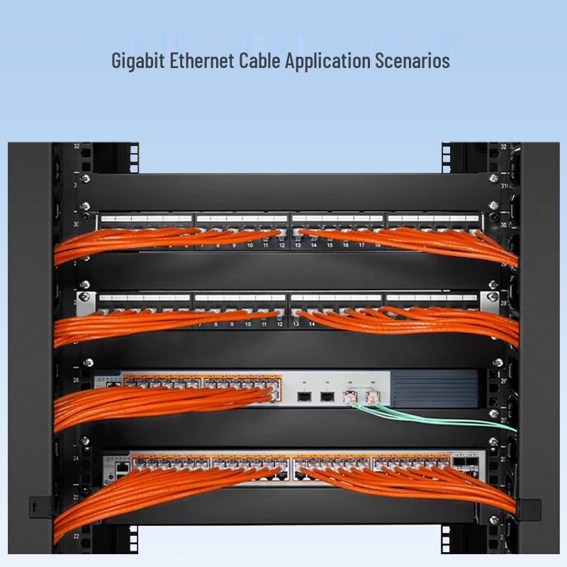 HAILE Cat6 Pure Copper Gigabit Ethernet Patch Cable