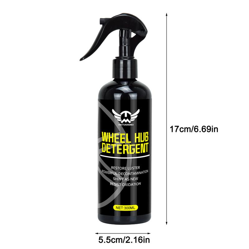 Spray Curățare Jante 300ml Portabil Îndepărtător Rugină Restaurator Metal Inhibitor Anti-Rugină de Lungă Durată Rustout Îndepărtător Instantaneu Mașină