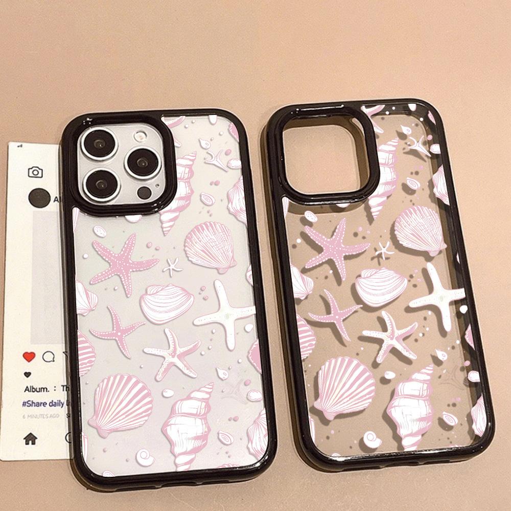 Acrylic Phone Case for iPhone 11 12 13 14 Pro 12 14 16 Pro Max for Samsung A16 A36 A56 S24 FE High-quality Painted Anti-fall Mobile Phone Case