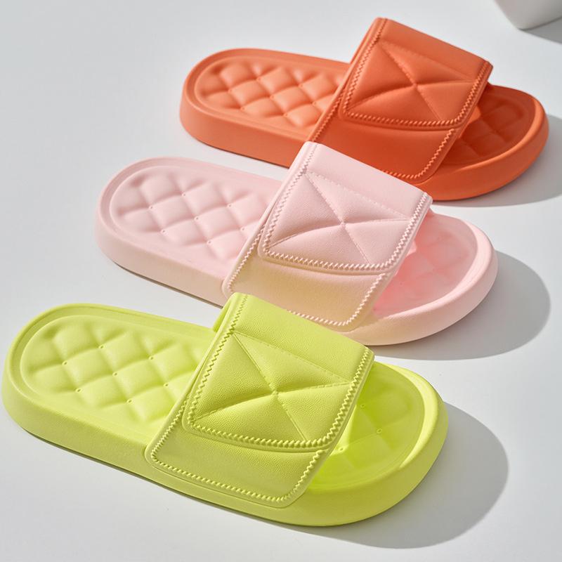 New slippers women's  new summer indoor home bathroom non-slip home sandals men
