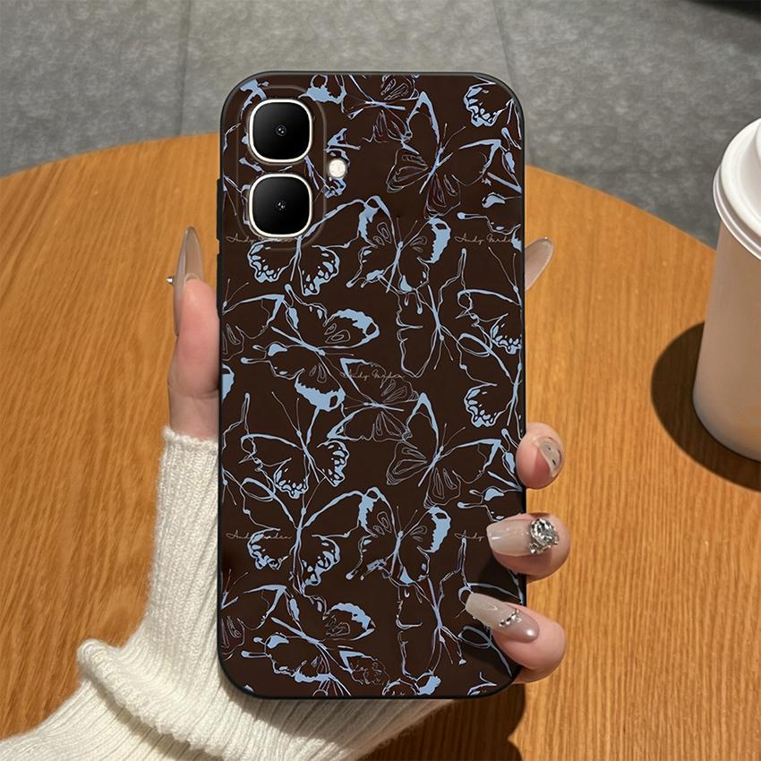 For Infinix Smart 10 8 7 6 Plus 8 5 Pro 8HD 6HD Phone Cases Fashion Leopard Patterns Soft Matte Silicone Shell For Infinix Smart9 3+ Lightweight Cover