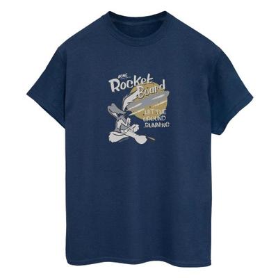 Herren Rocket Board Wile E Coyote Baumwoll-T-Shirt