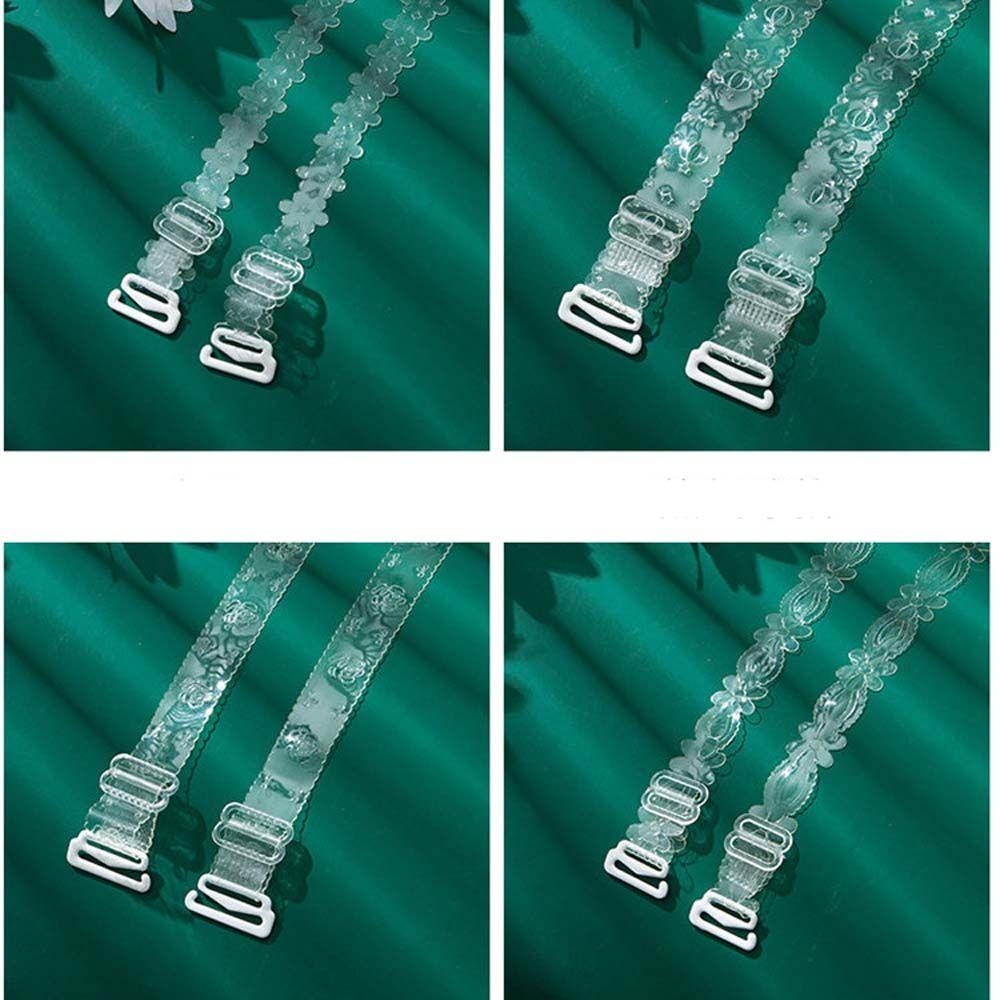 Straps Transparent Bra Straps Adjustable Bra Belt Pectoral Girdle Invisible Shoulder Straps