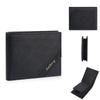 Baellerry RFID Anti Theft Protection Card Holder for Men Vintage Design Short Tri-fold Wallets Business Fashion Purse