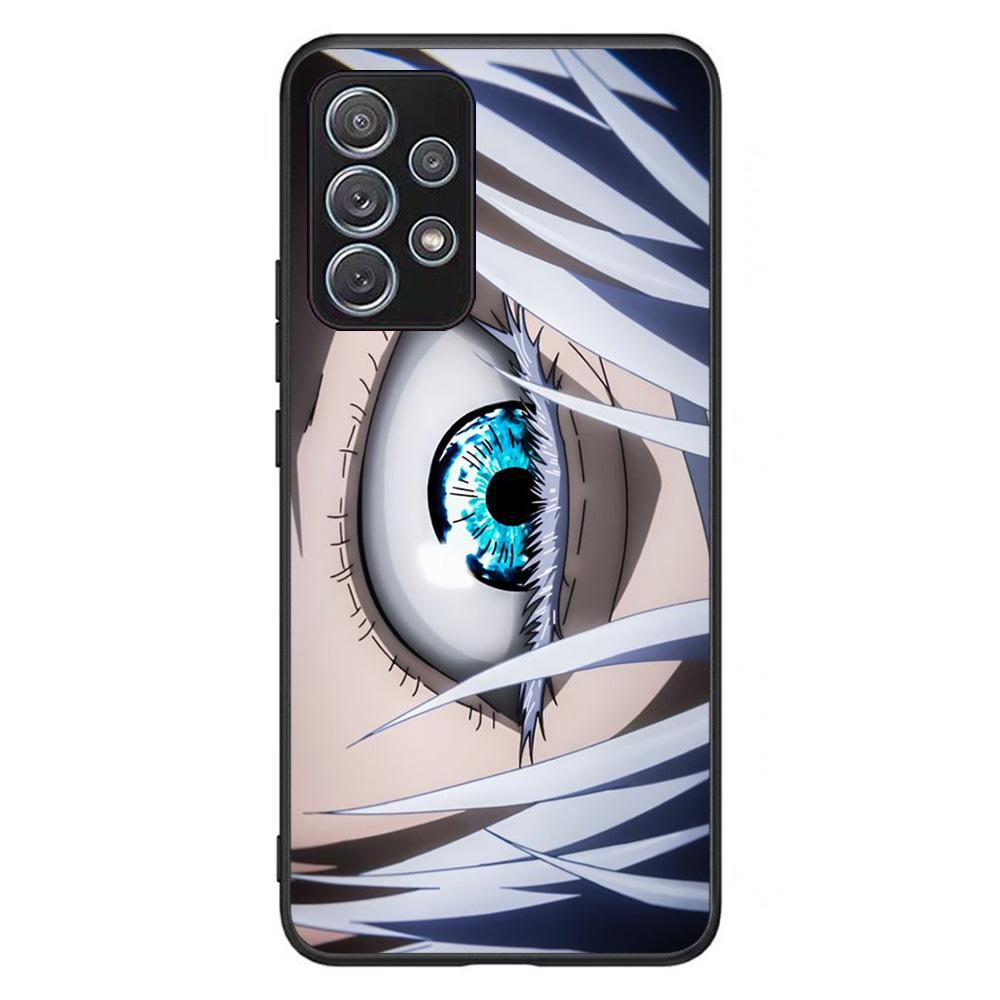 Pouzdro na telefon Jujutsu Kaisen pro Samsung Galaxy A02 A03s A10 A20 A21s A31 A40 A41 A42 A50 A51 A52 A70 A71 A72 A32 A22 A82