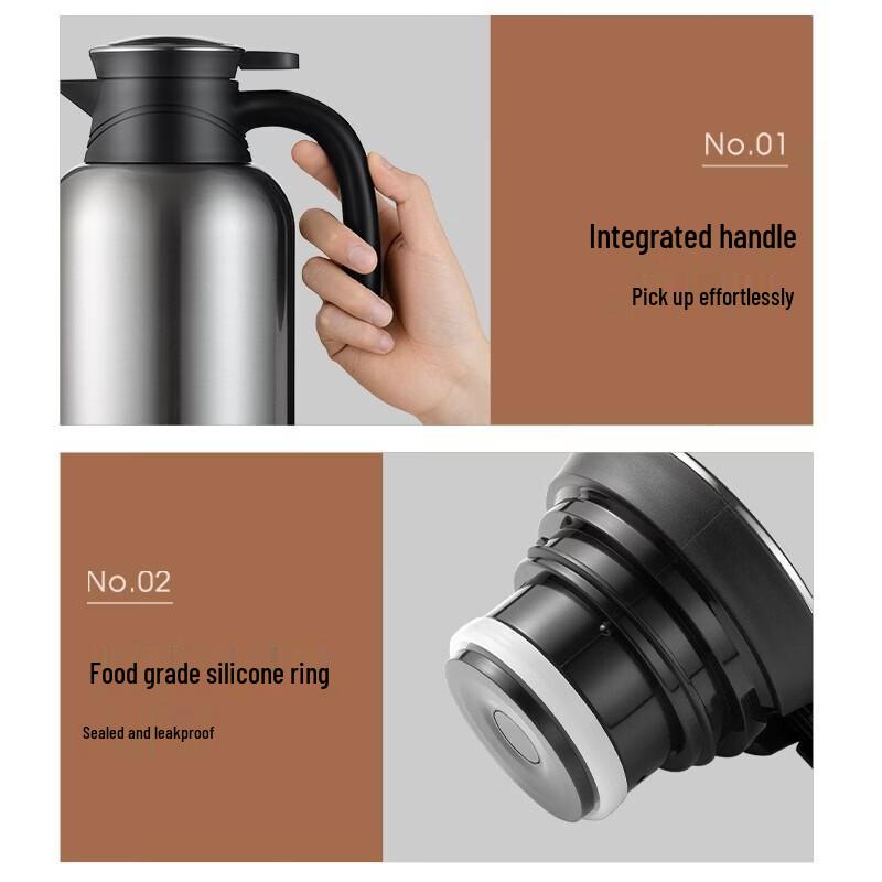 ASD Portable 304 Stainless Steel Vacuum Flask