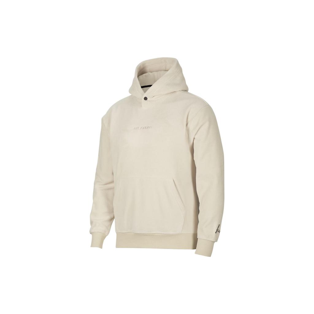 Jordan Sweatshirts Men's Khaki Hooded Moderate Regular (Unisex) Sweatshirts DV1572 206