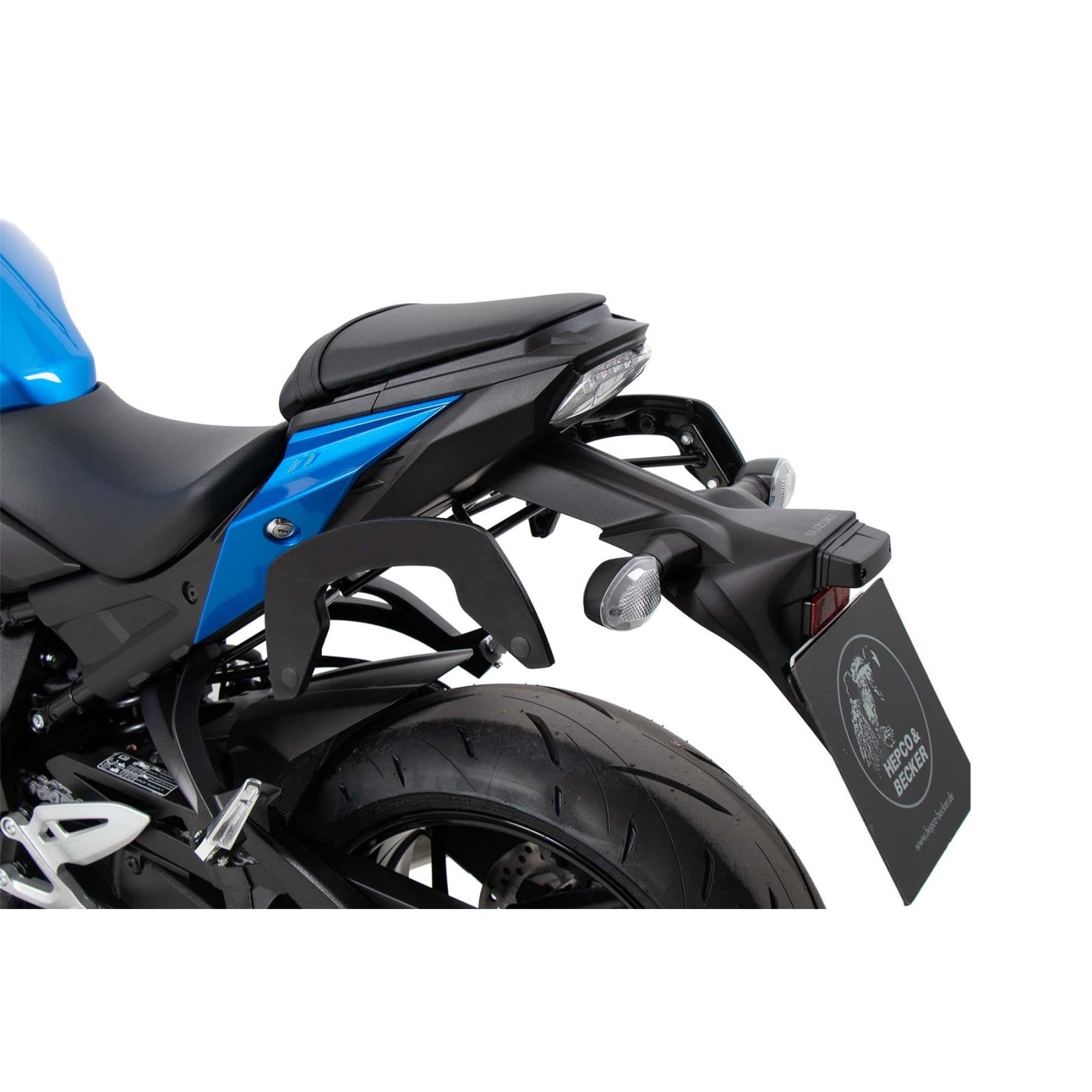 

Hepco Becker Side Carriers for 1 & C-BOW GSX-S1000/F (2015-2025), Black, Set, 6303531-0001 чорний