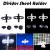 Plastic Bottom Pane Professional Divider Sheet Holder Aquarium Filter Isolate Board Fish Grid Fish Tank Separate Tool