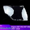 Transparent Housing Front Headlights Lens Shell Cover Lampcover For Mitsubishi Pajero V87 V93 V97 V80 NS NT NW NX Exceed 2007-20