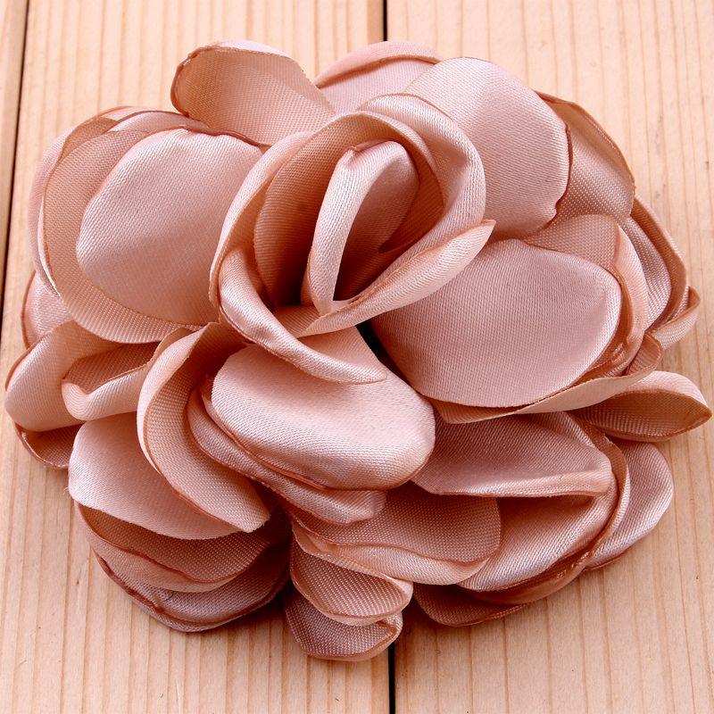 5pcs/lot 8CM 20 Colors Newborn Vintage Soft Artificial Fabric Flowers Bouquet For Wedding Bride Garland Home Flores Cloth Hat