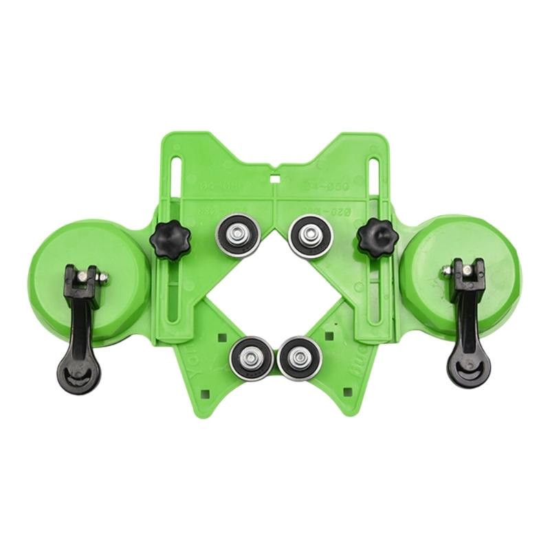 Lightweight Sturdy Plastic Drilling Locator Tool for Reduced Fatigue During Extended Use in Construction and DIY Applications