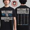 Welcome To Rockville 2026 Festival Merch Daytona Beach Florida From May 7 To 10 2026 Blue Stage T-Shirt