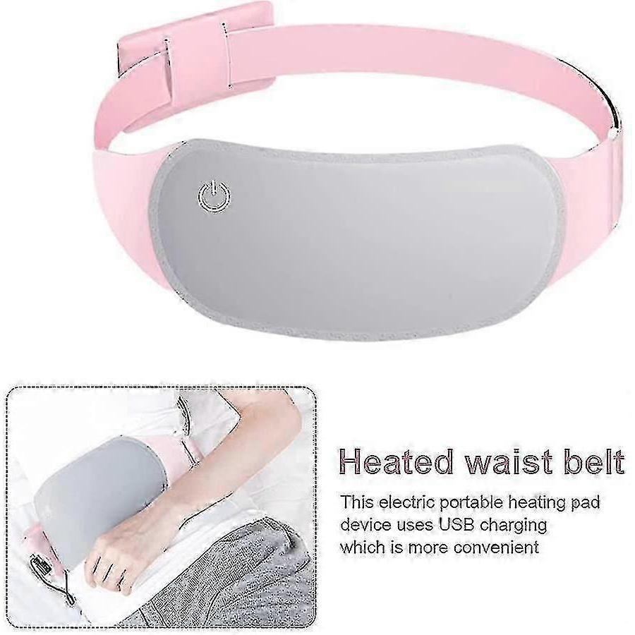 Heating Pad With 3 Level Menstrual For Back Or Belly Pain Relief,grey_xxdd