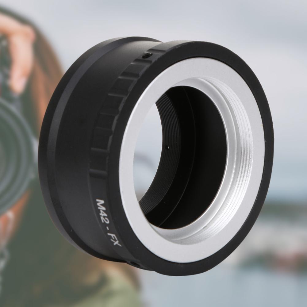 M42 To Fuji X Lens Mount Adapter M42 Screw Mount Lens To Fx Mount Adapter Lens Adapter For Fujifilm Fuji X-pro1 X-e1 X-e2 X-m1 чёрный