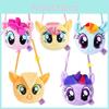 Adorable Sac bandoulière licorne en peluche My Little Pony pour filles Cadeau d'anniversaire idéal