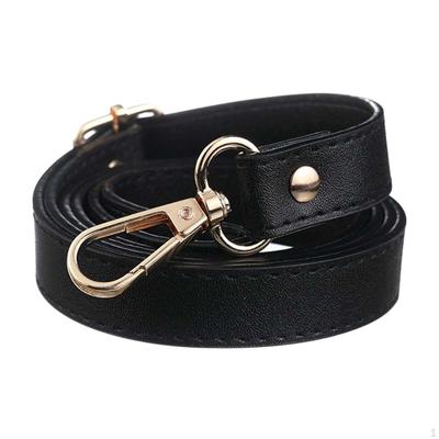 Leather Bag Strap Cross Body Universal Trendy Shoulder with Metal Hook for Small