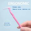 5Pcs/box Interdental Brush L Shape Interdental Cleaners Orthodontic Toothpick Teeth Whitening Tooth Pick ToothBrush Oral Hygie