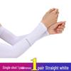 Ice Silk Sun Protection Arm Sleeves for Men & Women - UV Guard, Thin Driving & Cycling Gloves