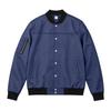 Men Faux‑Suede Bomber Jacket, Snap‑Button Front Contrast Ribbed Collar Cuffs Hem Zippered Sleeve Pocket Side Hand Pockets Casual Streetwear Outerwear