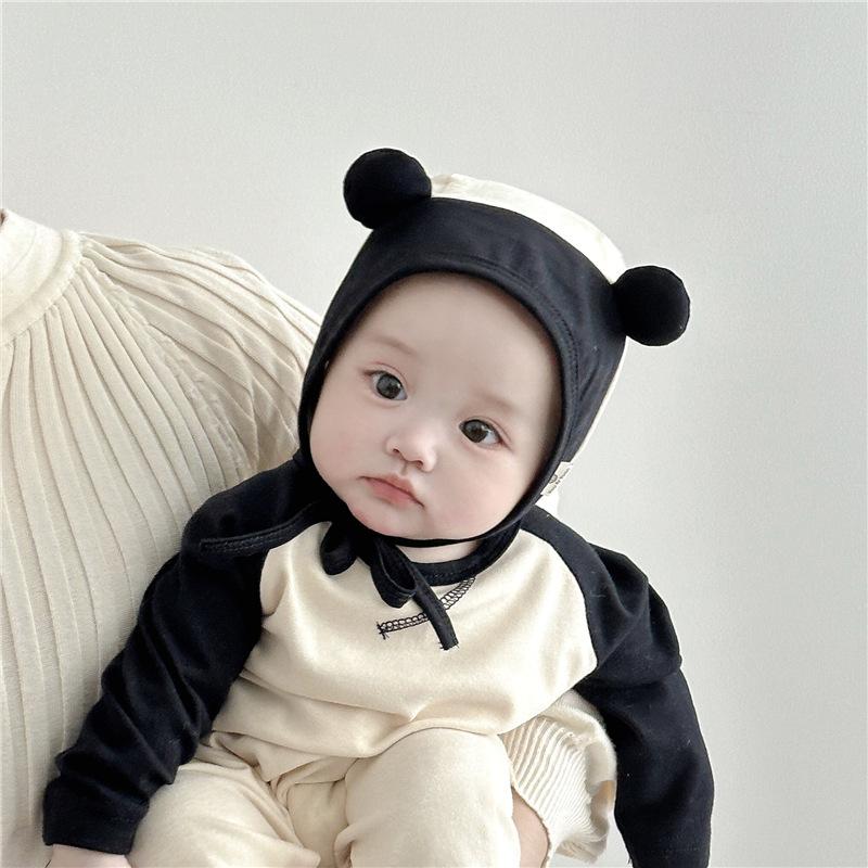Infant and Toddler Hat Spring and Autumn Thin Cute Kiln Door Court Hat Men and Women Baby Little Month Old Newborn Baotou Hat