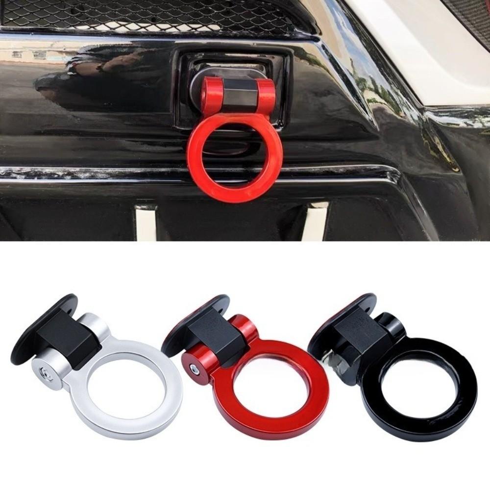 Racing Ring Style Decoration Trailer Hooks Front Rear Design Car Tow Hook Sticker Vehicle Exterior