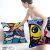 B-Britto Cushion Cover Decorative Pillow Sofa Home Decor Case Pillow Cases