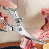 2026 New Kitchen Strong Scissors Sharp Stainless Steel Scissors BBQ Scissors Household Chicken Bone Scissors, Steak Scissors